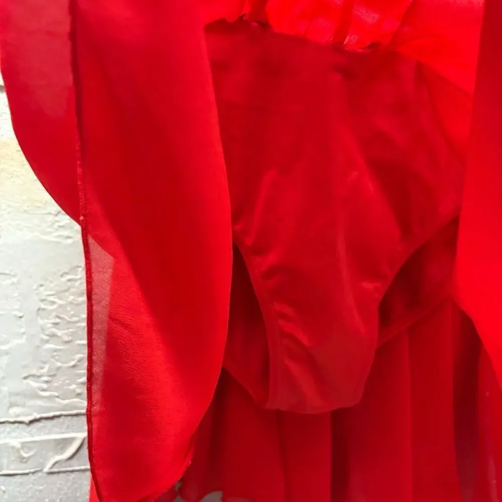 Weissman 10922 Holiday Christmas Nutcracker Ballet Dress Dance Costume Red Gold